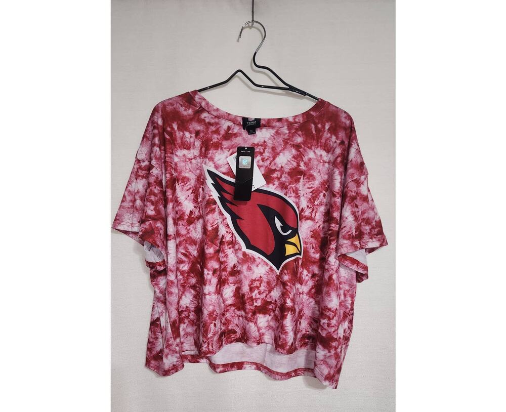 Arizona' cardinals tie dye woman's 2xl shirt foco